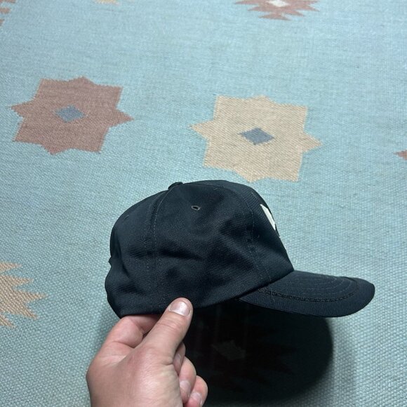 Vintage 80s SnapBack hat cap PO police officer? black adjustable baseball - Picture 7 of 7